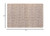 TOWN & COUNTRY BASICS Smooth Step Houndstooth Low Profile Utility Kitchen Mat, Machine Washable, with Non-Slip Backing, Gold/Grey, 24"x35"