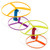 Battat - Flying Disc Launcher Toy Helicopter with 2 Launchers & 4 Discs - Screen-Free Outdoor Summer Toys for Active Play - No Batteries Required Kids Launch Game Set for Ages 3+ - Skyrocopter Battat - Flying Disc Launcher Toy Helicopter with 2 Launchers & 4 Discs - Screen-Free Outdoor Summer Toys for Active Play - No Batteries Required Kids Launch Game Set for Ages 3+ - Skyrocopter