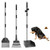 LUFFWELL Dog Pooper Scooper, Adjustable Handle Poop Scooper with Tray,Rake and Spade Set of 3, Steel Stainless Poop Scoop for Small Medium Dogs, Waste Cleanup on Grass, Dirt & Grave (Small Size) LUFFWELL Dog Pooper Scooper, Adjustable Handle Poop Scooper with Tray,Rake and Spade Set of 3, Steel Stainless Poop Scoop for Small Medium Dogs, Waste Cleanup on Grass, Dirt & Grave (Small Size)