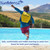 Konfidence Jacket - Premium Swim Vest for Kids | Adjustable Buoyancy | CE Compliant | Swim School Approved | 25+ Years’ Experience | UK Company (Hamptons Navy Stripe, Large)