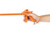 ArcMate Orang-U-Tongs PRO Grade Litter Pick up Tool, Elastic Lanyard, Suction Cup Reacher Grabber for Indoor or Outdoor Use, 33" Reach, 5lb. Pick Up Capacity, Orange, 36" (7702)