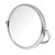 Model's Choice JERDON Tabletop Vanity Makeup Mirror with Chrome Finish – 5.5” Diameter Mirror with 5X-1X Magnification – Model MC109C