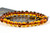 Baltic Amber Bracelet for Adults Made on Elastic Band- Natural Amber from Baltic Region, Genuine Baltic Amber (Cognac, 7.5 inch)