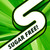 Stride Spearmint Sugar Free Gum, 10 Packs of 14 Pieces (140 Total Pieces)