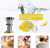 Best Utensils Stainless Steel Manual Lemon Juicer, Reamer 18/8 Stainless Steel, Hand Citrus Juicer and Lemon Pourer
