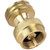 GASPRO 1lb Propane Tank Adapter, 20lb to 1lb Converter, Hook Up Small Propane Tanks When 20lb Ran Out, Solid Brass