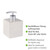 WENKO "Cordoba Soap Dispenser, White