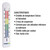 Large Outdoor Thermometer for Patio and Outside Garden 15 Inch - Outside Thermometer Easy to Read with Large Numbers and Coloured Zones Outdoor Temperature Gauge Garden Greenhouse