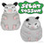 Archie McPhee Novelty Gifts Funny Splat Possum - 5-1/2" Soft Total Physical Response Splat Possum Filled with Sand - Perfect for Emotionally Charged Laughter and Fun All Year Long