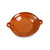 Ancient Cookware, Mexican Clay Mini Flat Cazuela, 8 Ounces