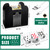 Aoriher Electric Automatic Card Shuffler with Revolving Canasta Playing Card Tray Set, Clear Rotating Card Holders for Playing Cards Poker Home Club Party Games (6 Decks)