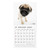 [ArtlistCollectionTHE DOG] Wall Calendar ≪Pug≫ 2024