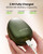 Gaiatop Hand Warmers Rechargeable 2 Pack, Magnetic 3 Settings Fast Heating Avocados Shape, Electric Portable Pocket Heater, Reusable Hot Hands Gifts for Women Men Outdoor Camping Hunting Golf