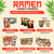 FOODIE BOXX Japanese Instant Ramen Noodles Variety Pack with Cookies & Chopsticks (Japanese)