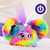 Furby Furblets Ray-Vee Mini Friend, 45+ Sounds, Electronica Music & Furbish Phrases, Electronic Plush Toys, Rainbow, Back to School Gifts, Ages 6+