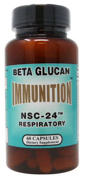 NSC-24 BETA GLUCAN RESPIRATORY FORMULA, 60 Capsules