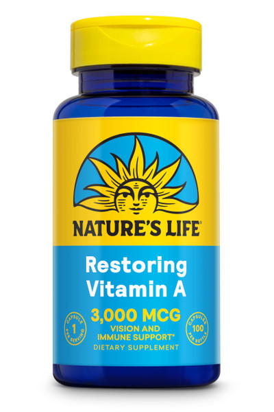 Nature's Life Vitamin A 10,000 IU | 100 ct