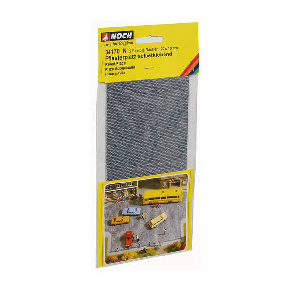 Noch 34170 Flex Sheets Cobbled 8X4 N Scale Model Kit