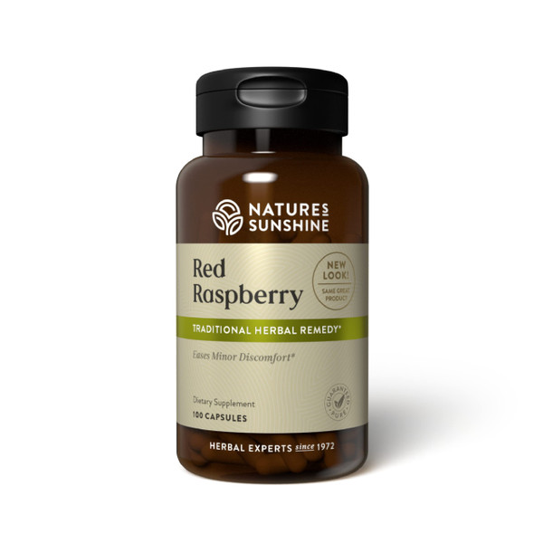 Nature's Sunshine Red Raspberry, 100 Capsules