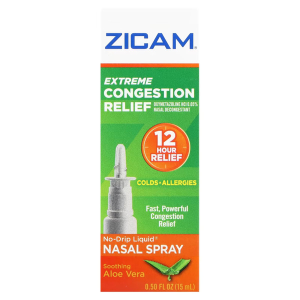 Zicam Ext Congestion Nase Size .5z Zicam Extreme Congestion Relief Nasal Gel .5z