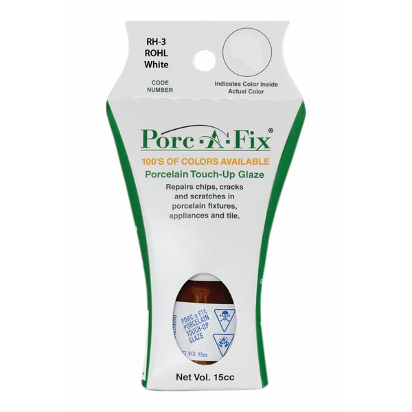 Rohl PORCAFIXSHAWSWHITE PoRC-A-Fix Porcelain Repair Touch Up Glaze Kit in Shaws White