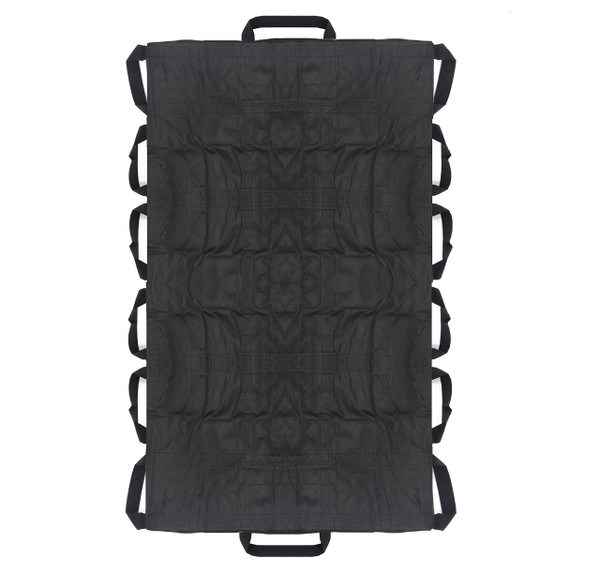 Vakly Patient Transfer Sheet Blanket 40’’x80’’ with 14 Handles for Lifting, Moving, Turning and Positioning Patients up to 1500 LB - Large Positioning Unit for Repositioning Fall Prevention Guide