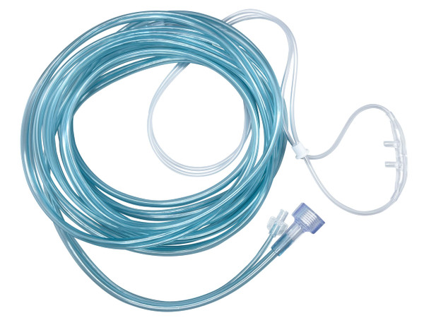 Endure ETCO2 Nasal Sampling Cannula, Bifurcated Prong, Adult 14 Ft CO2 Cannulas, Universal Connector, Pack of 5 (Female Connector) Endure ETCO2 Nasal Sampling Cannula, Bifurcated Prong, Adult 14 Ft CO2 Cannulas, Universal Connector, Pack of 5 (Female Connector)