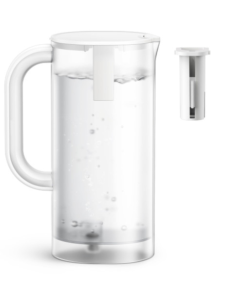 Dreo Reverse Osmosis Water Filter Replacement Pitchers, Potable Water Pitcher for WF511 Countertop Water Purifier, 1.5L