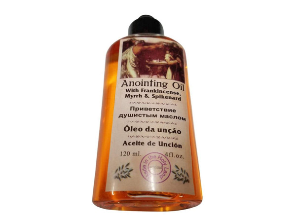 Israel Anointing Oil Frankincense, Myrrh & Spikenard 120ml