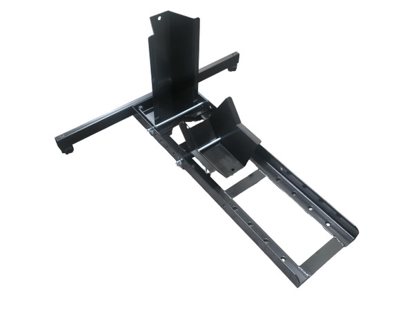 MaxxHaul 70271 Adjustable Motorcycle Wheel Chock Stand Heavy Duty 1800lb Weight Capacity
