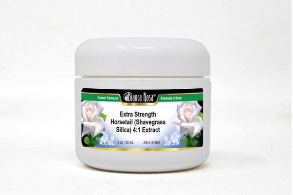 Extra Strength Horsetail (Shavegrass Silica) 4:1 Extract Cream (2 oz, ZIN: 514204)