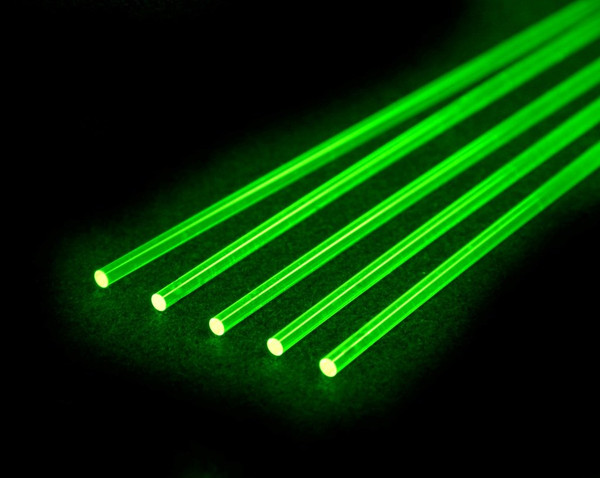 Nanoptics Ultra Super Flex Replacement Bowsight Fiber 12" (Pack of 5) - 0.010" Green