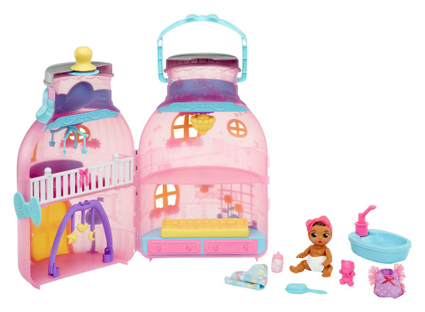 Baby Born Surprise Bottle House Playset with Exclusive Doll - Discover 20+ Surprises, 2 Levels of Play, 6 Rooms to Explore, for Kids Ages 3 and Up Baby Born Surprise Bottle House Playset with Exclusive Doll - Discover 20+ Surprises, 2 Levels of Play, 6 Rooms to Explore, for Kids Ages 3 and Up