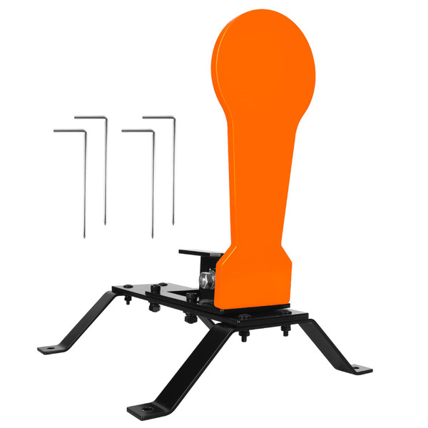 Highwild 3/8" AR500 Classic Popper Steel Shooting Target 12" Pop Up Target with Stand Base Highwild 3/8" AR500 Classic Popper Steel Shooting Target 12" Pop Up Target with Stand Base
