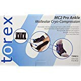 Torex MC2 Professional Cold Compression Ankle Brace - Hot and Cold Compression Therapy | Achilles Tendinitis Treatment | Ankle Pain | Reduce Foot Swelling