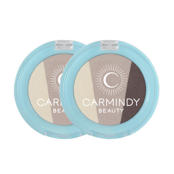 Carmindy Beauty - Be Mesmerizing Eyeshadow Trio Quartz - 2 pack