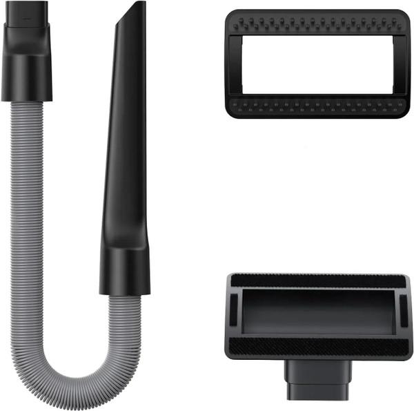 Fanttik Flexible Hose and Pet Brush Vacuum Attachments for Car and Handheld Cordless Vacuum, Fits V10 Mate, APEX, Ultra, Deep Cleaning for Car Detailing and Pet Hair