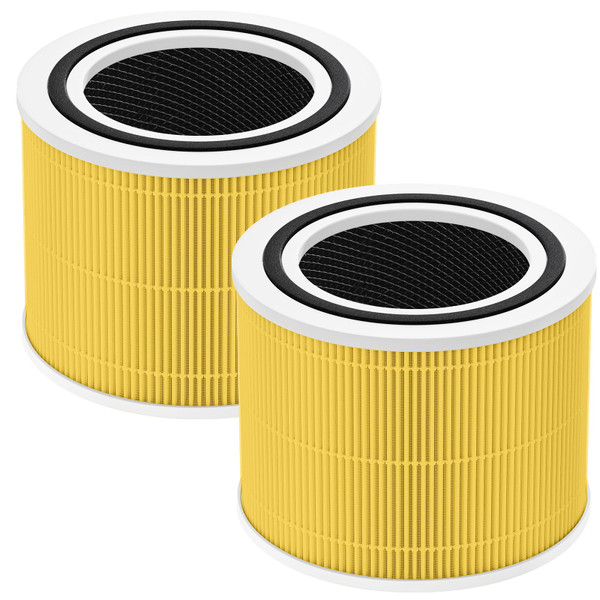 2 Pack Core 300 Replacement Filter for LEVOIT Core 300-P and Core 300S-P Air Purifier, Core 300-RF-PA