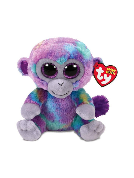 Ty Beanie Boos Zuri - Monkey Multi-Colored med