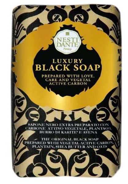 Luxury Black Soap With Vegetal Active Carbon (Limited Edition)