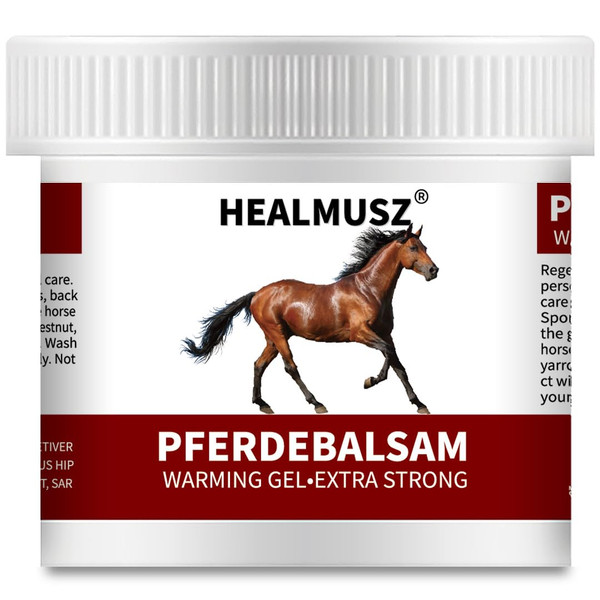 Pferdebalsam Horse Balm Gel, Extra Strength Warming Massage Gel 8.8 Ounce, with Horse Chestnut & Safflower Extract, Joint & Muscle Support Pferdebalsam Horse Balm Gel, Extra Strength Warming Massage Gel 8.8 Ounce, with Horse Chestnut & Safflower Extract, Joint & Muscle Support