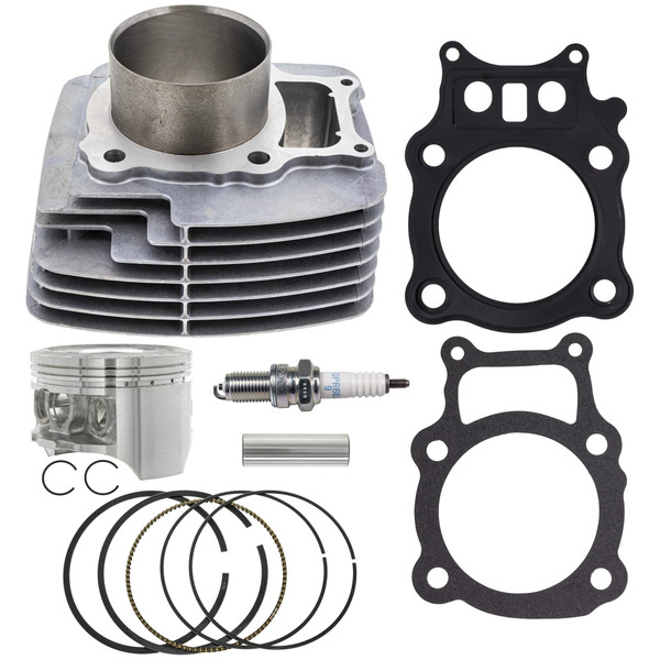 NICHE Cylinder Piston Gasket Kit for Honda Rancher 350 ES TRX350 12191-HN5-670 12251-HN5-671 (78.5mm)