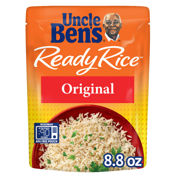 Uncle Ben's Ready Rice: Original Long Grain White Rice, Ready to Heat, 8.8 Ounce (Pack of 6)
