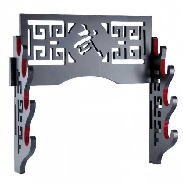 Sword Wall Mount Katana Holder Display Stand Christmas Gift for Full Tang Katana Japanese Sword Tai Chi Sword Lightsaber Long Sword