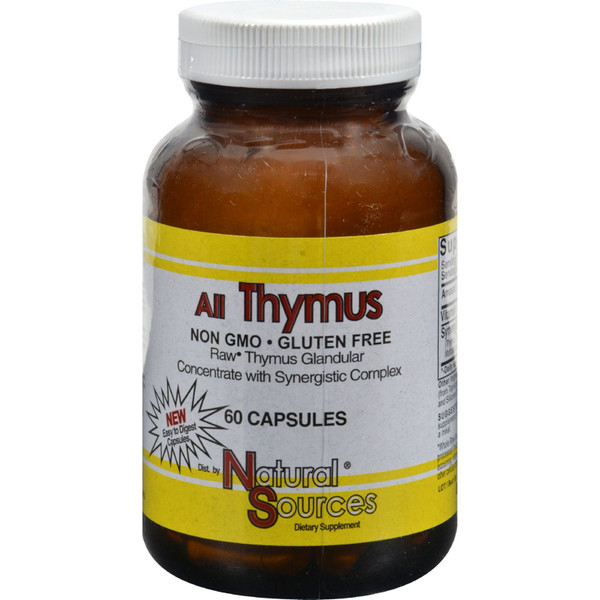 Natural Sources All Thymus 60 Capsules