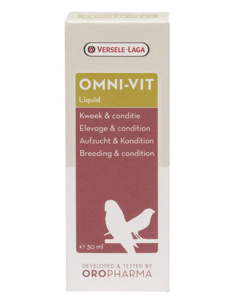 Oropharma - Complement Oiseaux - Omni Vit Liquid - 30 Ml