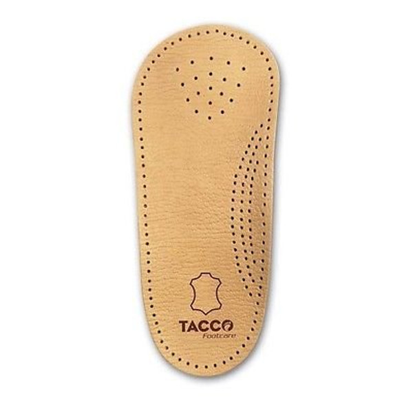 Tacco 650 3/4 Elastic Leather Insoles Footbed RelaxFlex Arch Support Orthotics for Men, Size 13 Tacco 650 3/4 Elastic Leather Insoles Footbed RelaxFlex Arch Support Orthotics for Men, Size 13