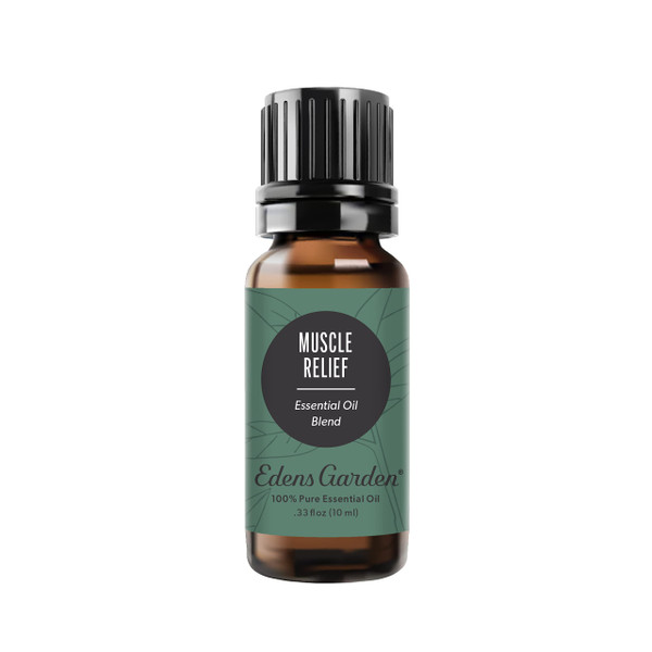 Edens Garden Muscle Relief Essential Oil Blend- 100% Pure Premium Grade, Undiluted, Natural, Therapeutic, Aromatherapy, The Best for Diffusing, Skin, Face, Humidfiers 10 ml (.33 fl oz)
