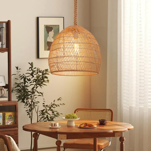 Littleglovo Rattan Pendant Light Fixture,Hand-Woven Chandelier Wicker Ceiling Light Boho Vintage Hanging Light Lamp Shade,Farmhouse Coastal Basket Pendant Light for Kitchen Living Room Bedroom Littleglovo Rattan Pendant Light Fixture,Hand-Woven Chandelier Wicker Ceiling Light Boho Vintage Hanging Light Lamp Shade,Farmhouse Coastal Basket Pendant Light for Kitchen Living Room Bedroom