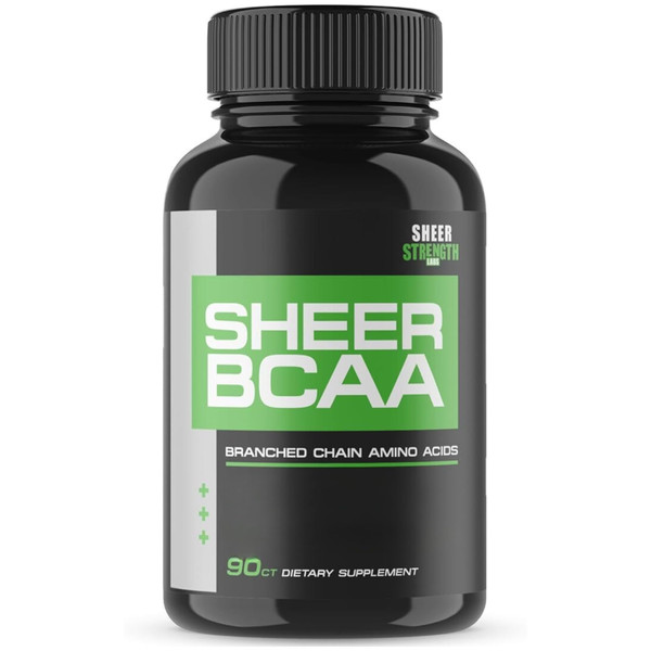 BCAA Amino Acids Supplement - No Filler Branched Chain Amino Acids - Leucine Capsules, Valine, Isoleucine for Faster Workout Recovery and Muscle Growth for Men & Women - Made in USA - 90 BCAA Capsules